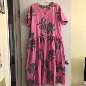 Vintage Sig Zane Button Down Dress